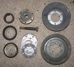 B21/B23 crank pulley parts