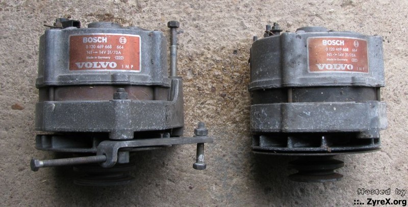 740/760 Bosch alternators