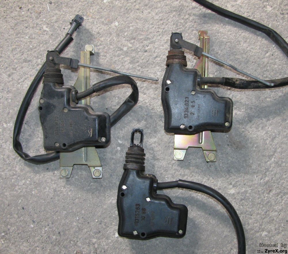 740/760 bootlid/trunklid lock motors