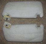 140/164/240/260 sedan sunvisors