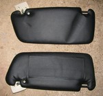 140/164/240/260 sedan sunvisors