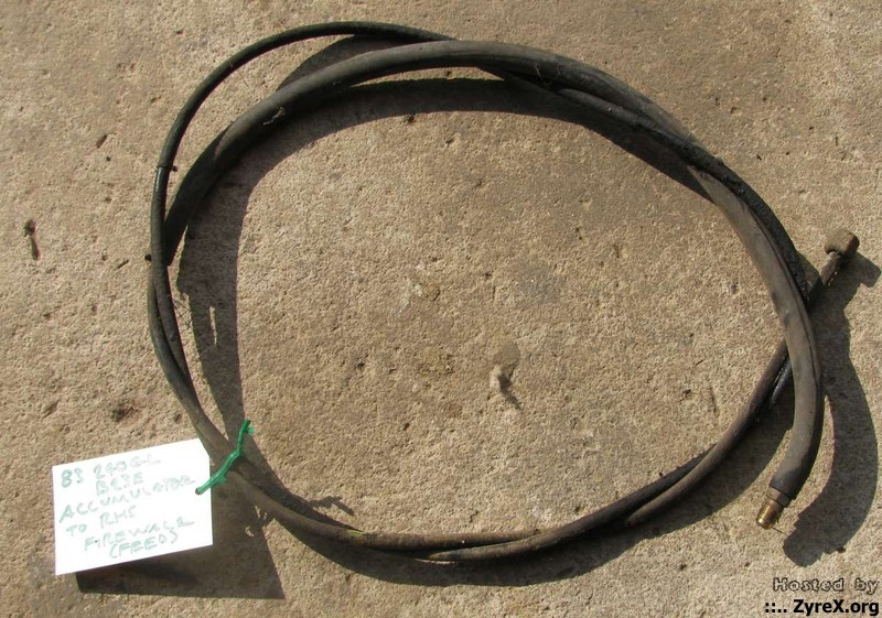 240 K-Jetronic fuel line