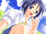 love hina shinobu sunny smile