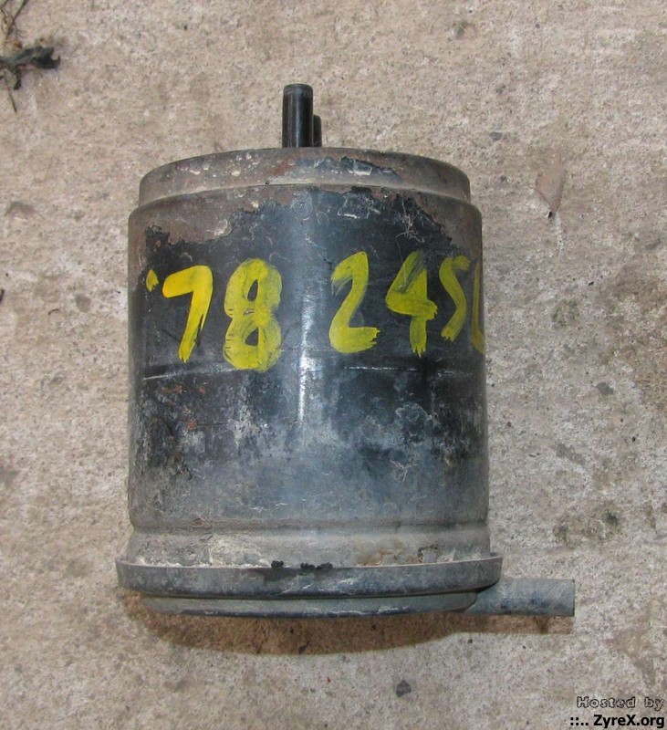 Early 240/260 carbon canister