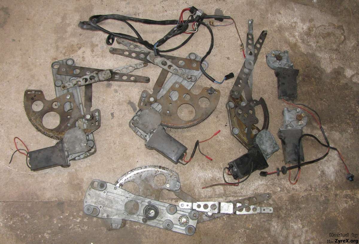 Early 240/260 power window parts