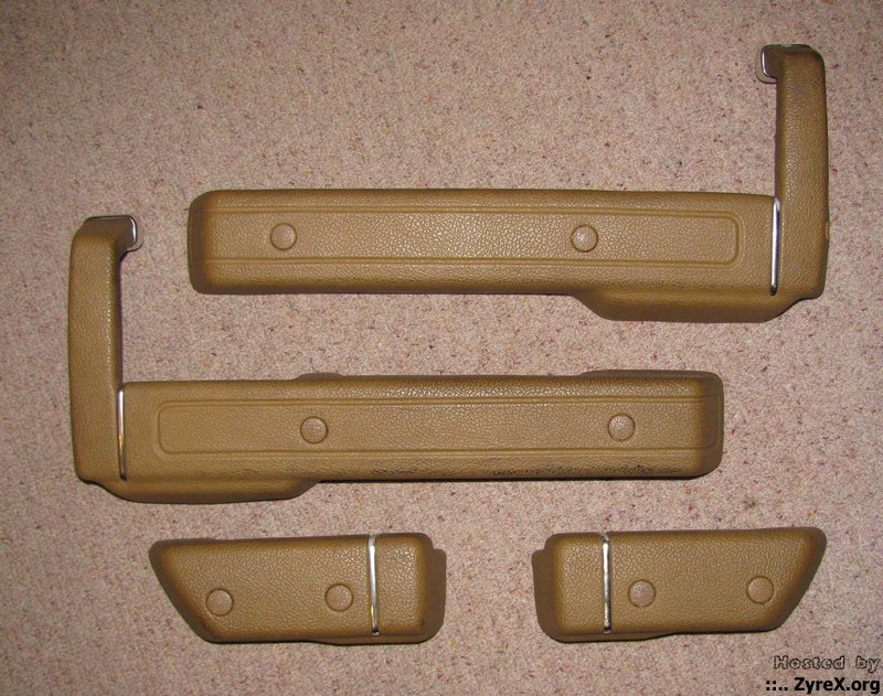 240/260 tan armrest set